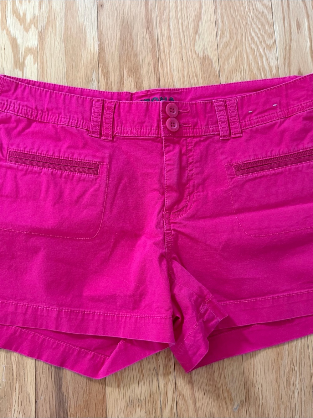 Arizona Jean Company Bright Fuchsia Cotton Shorts